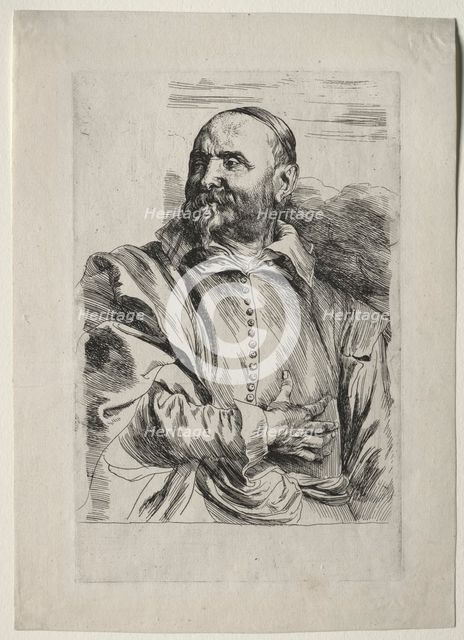 Portrait of Jan Snellinx. Creator: Anthony van Dyck (Flemish, 1599-1641).