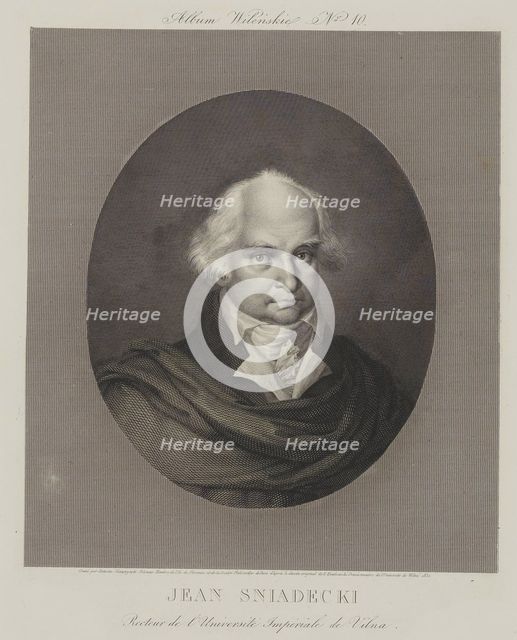 Portrait of Jan Sniadecki (1756-1830), 1830.