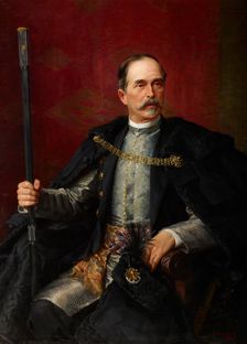 Portrait of Jan Tarnowski, after 1890. Creator: Kazimierz Pochwalski
