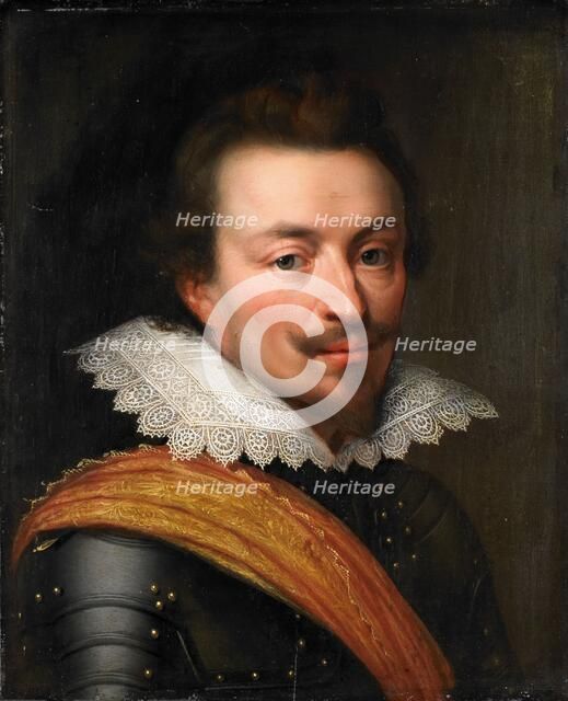 Portrait of Jan the Younger (1583-1638), Count of Nassau-Siegen (Count John VIII..., c.1613-c.1620. Creator: Workshop of Jan Antonisz van Ravesteyn.