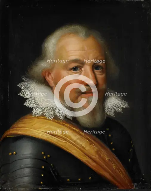 Portrait of Jan the Middle (1561-1623), Count Nassau-Siegen, c.1610-c.1620. Creator: Workshop of Jan Antonisz van Ravesteyn.