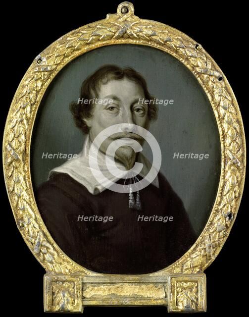 Portrait of Jan van der Veen, Pharmacist and Poet in Deventer, 1700-1732. Creator: Arnoud van Halen.