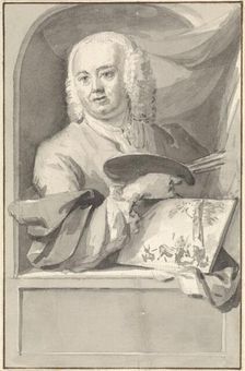 Portrait of Jan van Gool, 1720-1749. Creator: Aert Schouman