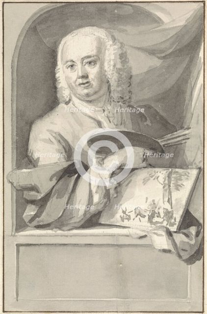 Portrait of Jan van Gool, 1720-1749. Creator: Aert Schouman.
