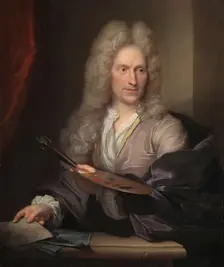 Portrait of Jan van Huysum, c.1720. Creator: Arnold Boonen