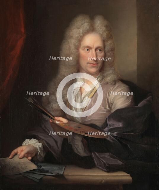 Portrait of Jan van Huysum, c.1720. Creator: Arnold Boonen.