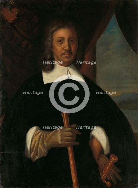 Portrait of Jan van Riebeeck (1619-77). Commander of the Cape of Good Hope and of..., c.1660. Creator: Anon.
