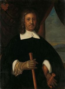 Portrait of Jan van Riebeeck (1619-77). Commander of the Cape of Good Hope and of..., c.1660. Creator: Anon
