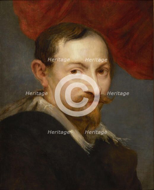 Portrait of Jan Wildens (1586-1653) , c.1630. Creator: Anonymous.