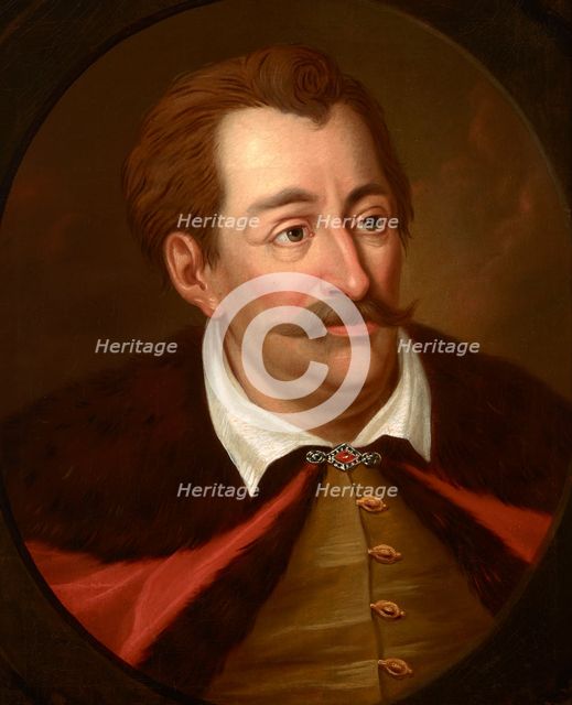Portrait of Jan Zamoyski (1542-1605), Grand Hetman of the Crown, 1783. Creator: Konstanty Aleksandrowicz.