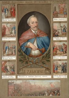 Portrait of Jan Zamoyski (1542-1605), Grand Hetman of the Crown, between 1775-1800. Creator: Unknown