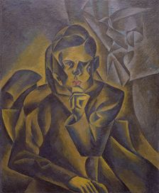 Portrait of Jan Zrzavý, 1912. Creator: Kubista, Bohumil (1884-1918)