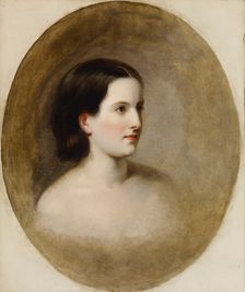 Portrait of Jane Breckenridge, 1830-1878. Creator: Alfred Jacob Miller