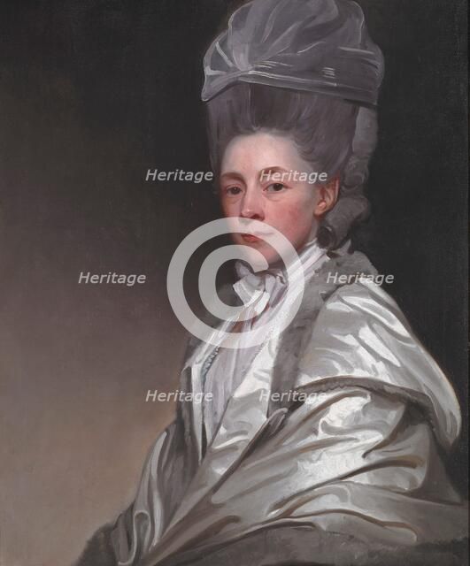 Portrait of Jane Dawkes Robinson, about 1778. Creator: George Romney.