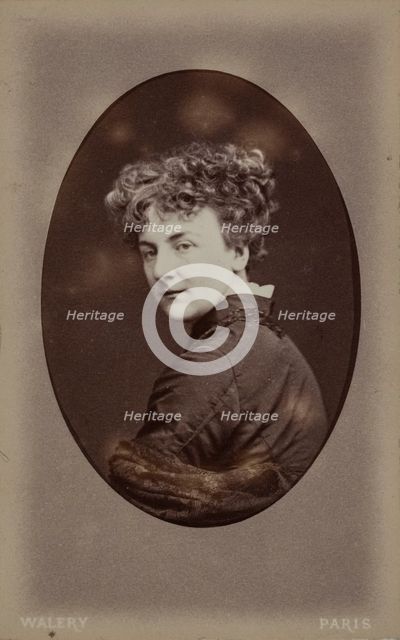 Portrait of Jane Dieulafoy (1851-1916), c. 1890. Creator: Ostroróg (Waléry), Stanislaw Julian Ignacy (1863-1929).