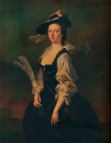 Portrait of Jane Hale, Mrs Madan 1746. Artist: Allan Ramsay