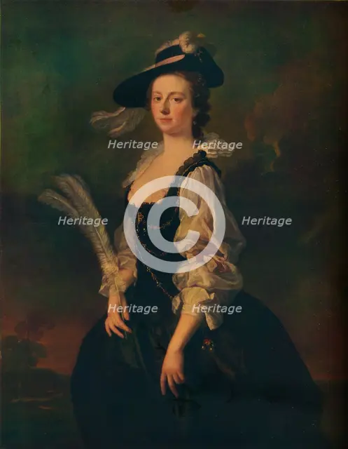 'Portrait of Jane Hale, Mrs Madan', 1746. Artist: Allan Ramsay.