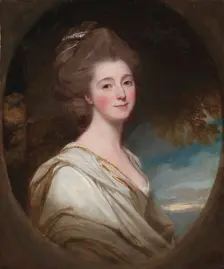 Portrait of Jane Hoskyns, c. 1778-1780. Creator: George Romney (British, 1734-1802)