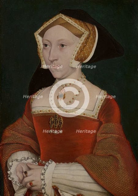 Portrait of Jane Seymour (1509?-1537), 1540. Creator: Hans Holbein the Younger.