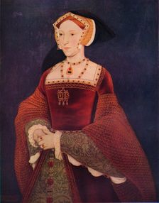 Portrait of Jane Seymour by Holbein 1536, (1936). Creator: Hans Holbein the Younger