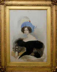 Portrait of Janette (Anna) Ivanovna Lopukhina, née Baroness von Wenckstern (1786-1869), 1833