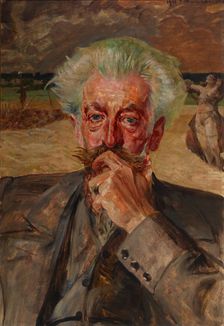 Portrait of Jaroslaw Odrowaz-Pieniazek, 1911. Creator: Jacek Malczewski