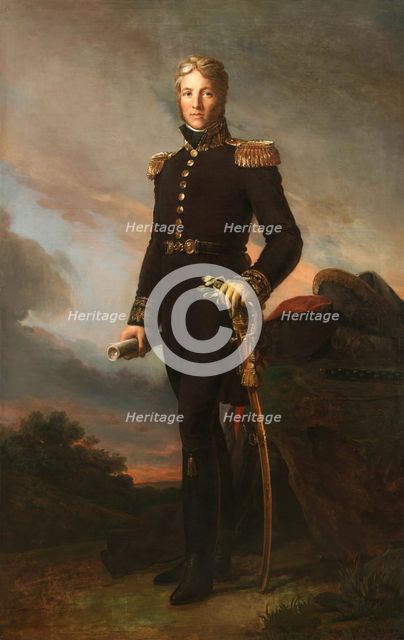 Portrait of Jean Victor Moreau (1764-1813), 1816. Creator: Gérard, François Pascal Simon (1770-1837).