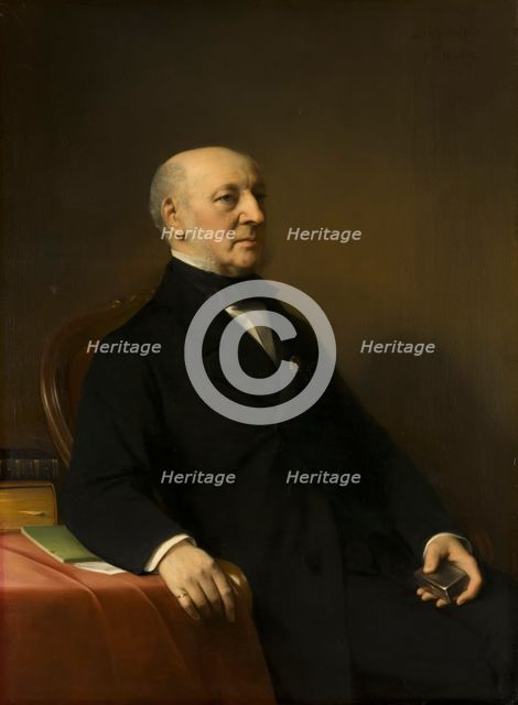 Portrait of Jean Zacharia Mazel (1792-1884). Creator: Bastian de Poorter.