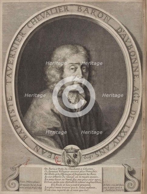 Portrait of Jean-Baptiste Tavernier (1605-1689), 1679.