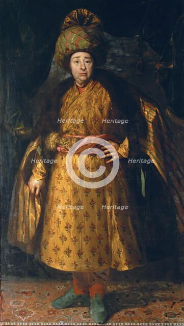 Portrait of Jean-Baptiste Tavernier (1605-1689), ca 1678.