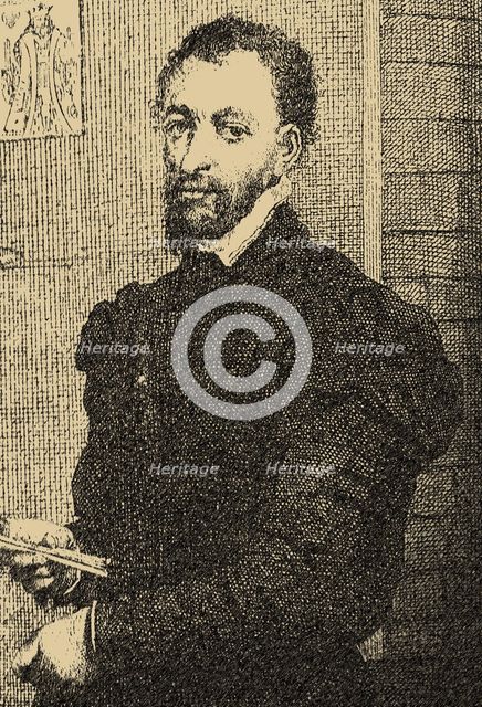 Portrait of Jean-Baptiste Alliette (1738-1791), known as Etteilla. From: Livre du Destin or Book of 