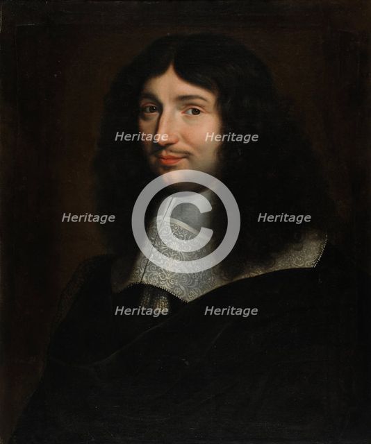 Portrait of Jean-Baptiste Colbert, Marquis de Seignelay (1619-1683), 17th century. Creator: Anonymous.