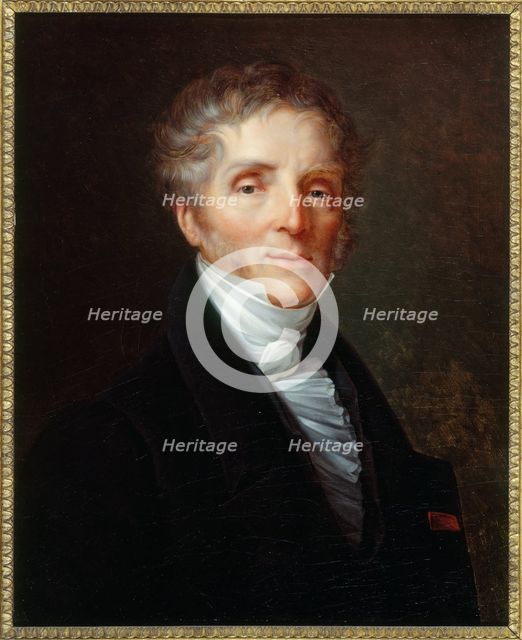 Portrait of Jean-Baptiste-Claude Odiot (1763-1850), goldsmith, between 1815 and 1825. Creator: Unknown.