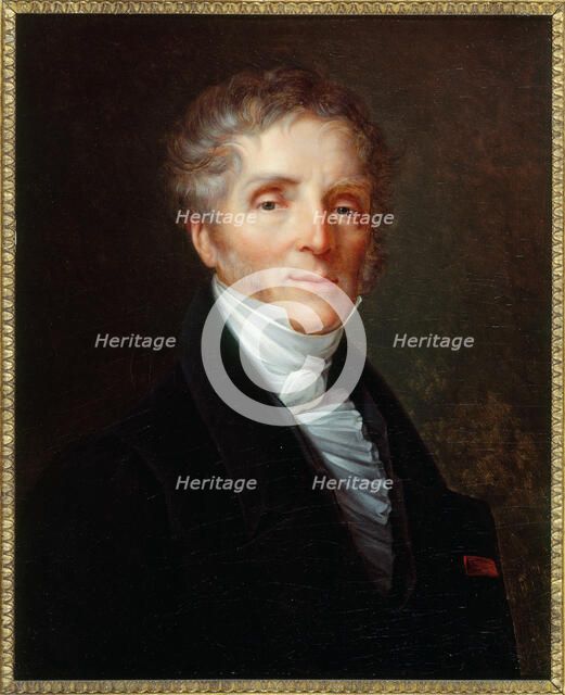 Portrait of Jean-Baptiste-Claude Odiot (1763-1850), goldsmith, between 1815 and 1825. Creator: Unknown.