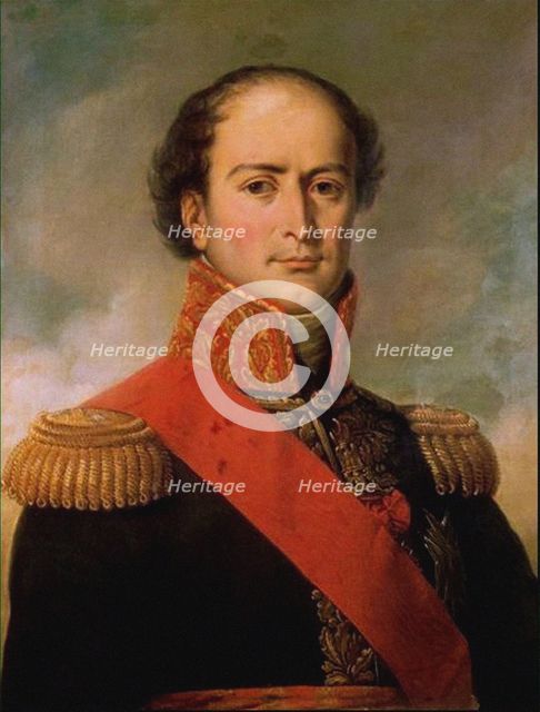 Portrait of Jean-Baptiste Éblé (1758-1812) After Jean-Baptiste Paulin Guérin. Artist: Anonymous  