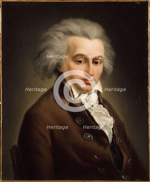 Portrait of Jean-Baptiste Lepère (1761-1844), architect, between 1761 and 1844. Creator: Unknown.