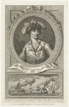 Portrait of Jean Bart (1650-1702), 1694. Creator: Anonymous