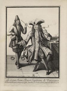 Portrait of Jean Bart (1650-1702). Creator: Anonymous