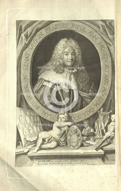 Portrait of Jean Bouhier (1673-1746) , 1787.