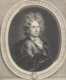 Portrait of Jean-Charles Parent, 1670-1707. Creator: Gerard Edelinck