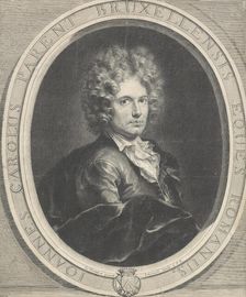 Portrait of Jean-Charles Parent, 1670-1707. Creator: Gerard Edelinck