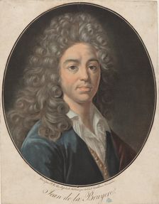 Portrait of Jean de La Bruyère (1645-1696), Late 18th cent.. Creator: Alix, Pierre-Michel (1762-1817)