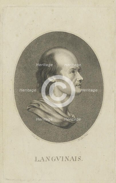 Portrait of Jean-Denis Lanjuinais (1753-1827) , c. 1810. Creator: Lips, Johann Heinrich (1758-1817).