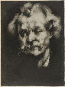 Portrait of Jean Dolent, 1898. Creator: Eugene Carriere