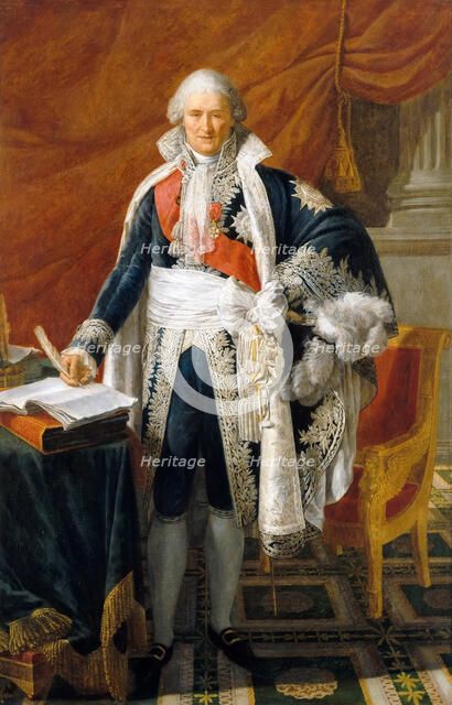 Portrait of Jean-Étienne-Marie Portalis (1749-1807). Artist: Gautherot, Claude (1769-1825)