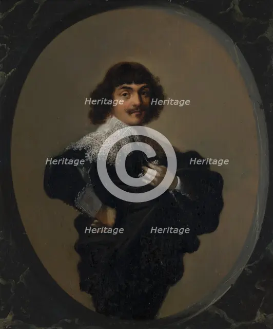 Portrait of Jean Fontaine (1608-1668), c1630s. Creator: Hendrik Gerritsz Pot.
