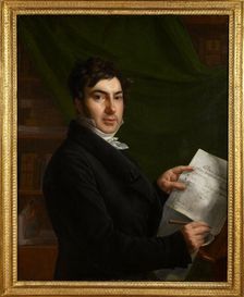 Portrait of Jean-François Champollion (1790-1832), 1823. Creator: Rumilly, Victorine Angélique Amélie (1789-1849)