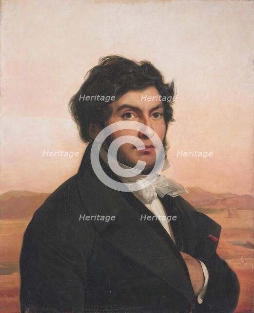 Portrait of Jean-François Champollion (1790-1832), 1831.