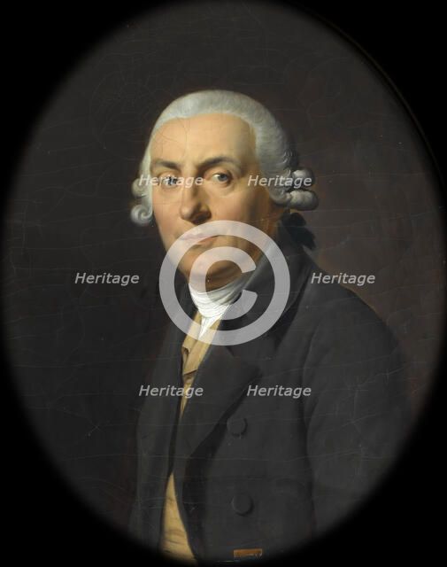 Portrait of Jean-François Marmontel (1723-1799). Artist: Boilly, Louis-Léopold (1761-1845)