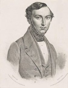 Portrait of Jean Giraudeau (1801-1861) , 1839-1840. Creator: Leroux, Jean-Marie (1788-1870)